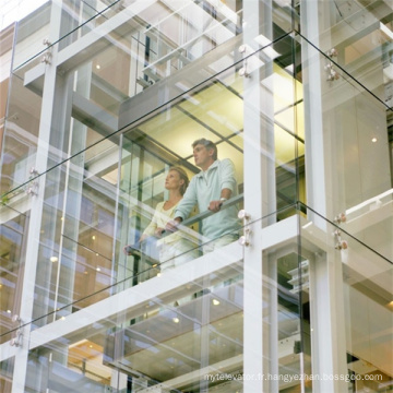 Verre intérieur Visites résidentielles Observation panoramique Ascenseur extérieur